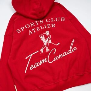 Sports Club Atelier Classic Terry Hoodie Team Canada